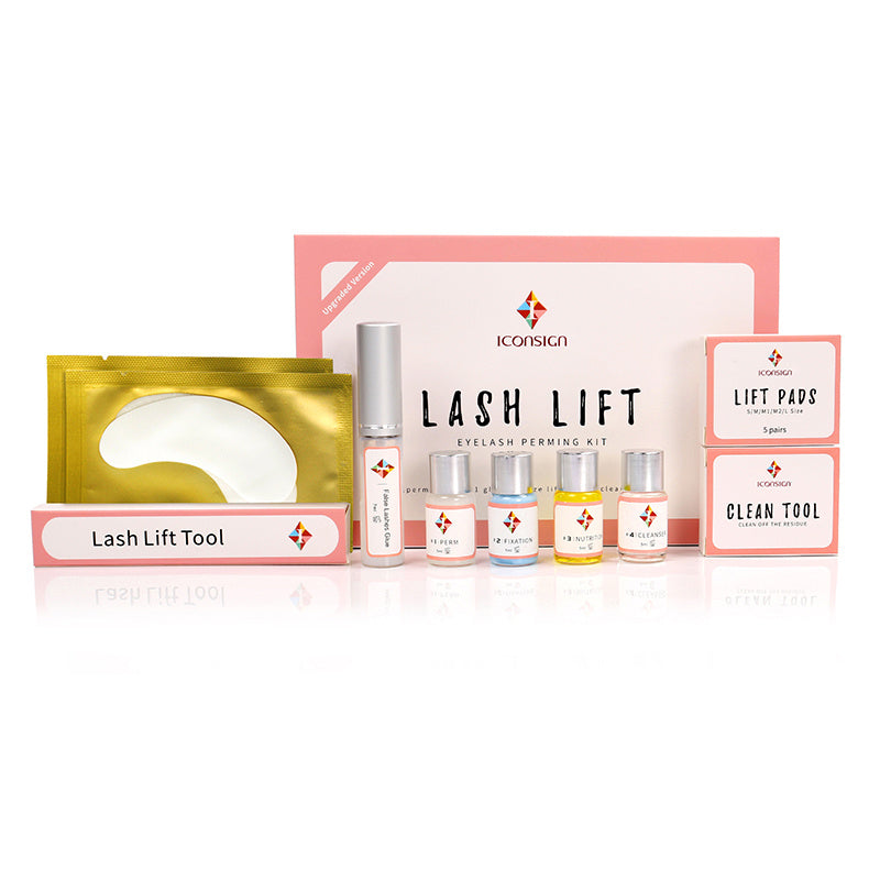 ICONSIGN Professional Lash Lift Kit – Enhanced Eyelash Perm for Fuller, Longer-Lasting Curls
