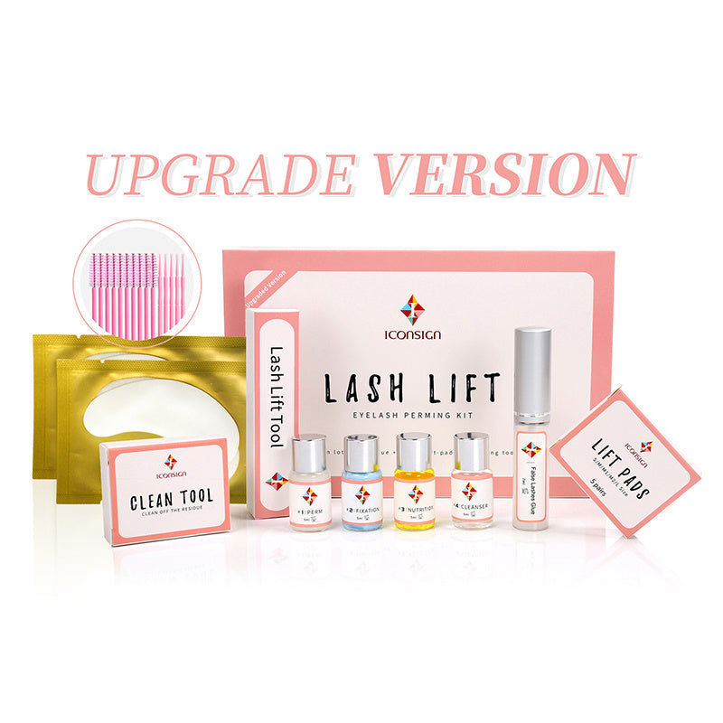 ICONSIGN Professional Lash Lift Kit – Enhanced Eyelash Perm for Fuller, Longer-Lasting Curls